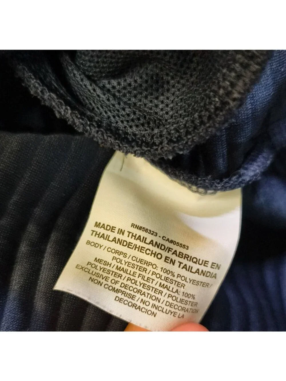 Nike Dri-Fit Womens L Textured Pullover Swoosh Hoodie Navy Blue Athleisure Loose